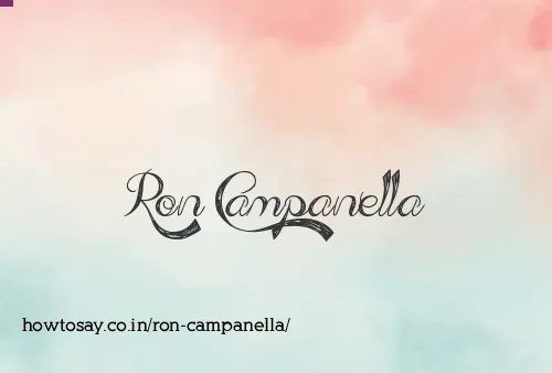 Ron Campanella