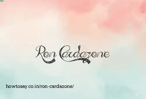 Ron Cardazone
