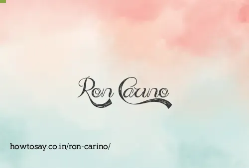 Ron Carino