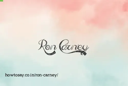 Ron Carney