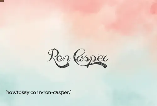 Ron Casper