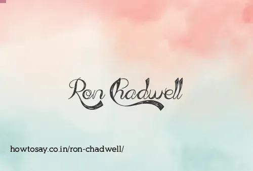 Ron Chadwell