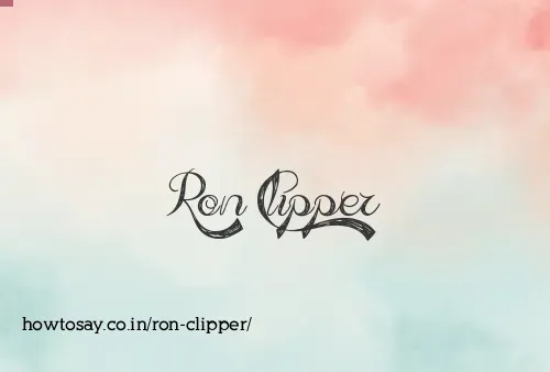 Ron Clipper