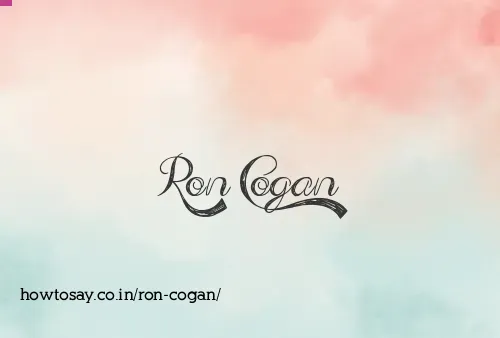 Ron Cogan
