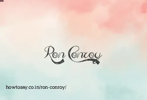 Ron Conroy