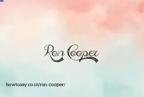Ron Cooper