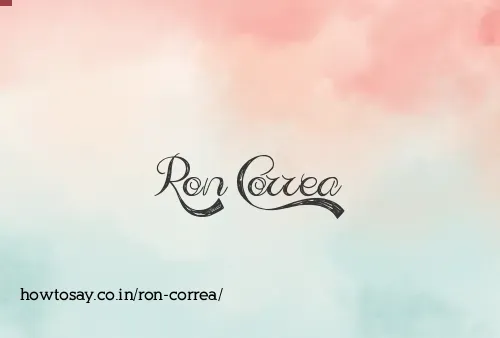 Ron Correa
