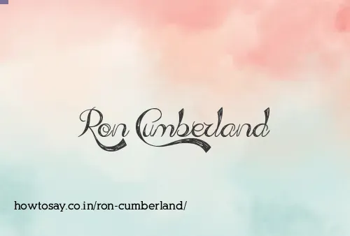 Ron Cumberland