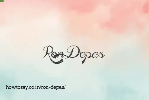 Ron Depas