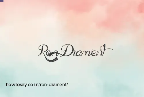 Ron Diament
