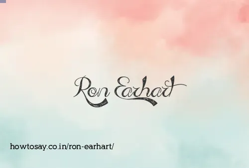 Ron Earhart