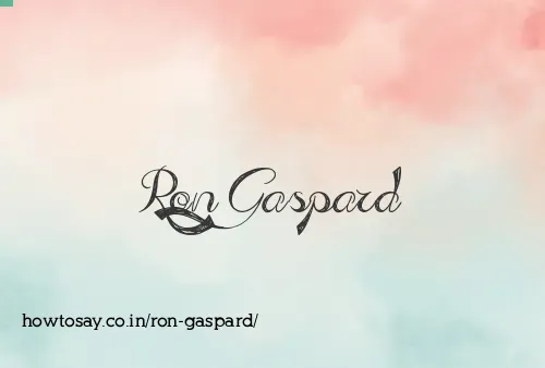 Ron Gaspard