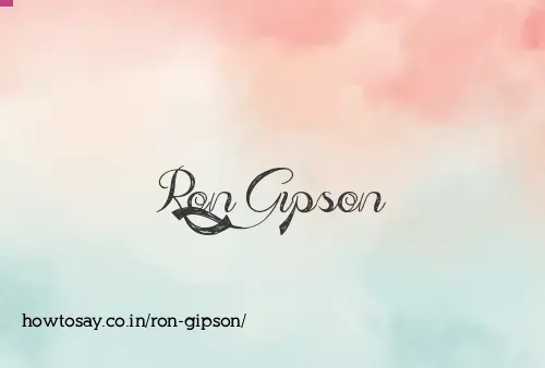 Ron Gipson