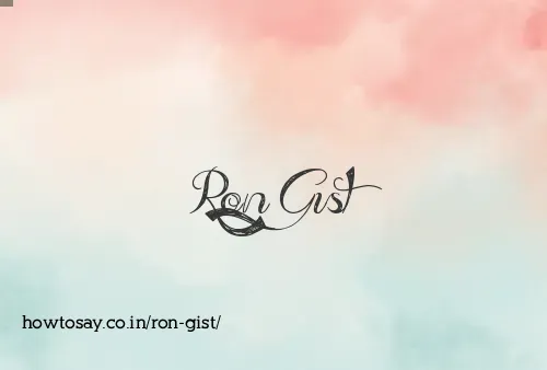 Ron Gist