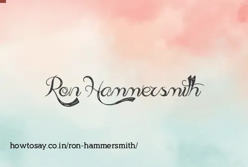 Ron Hammersmith
