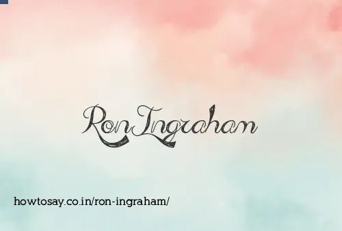 Ron Ingraham