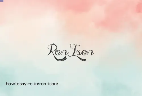 Ron Ison