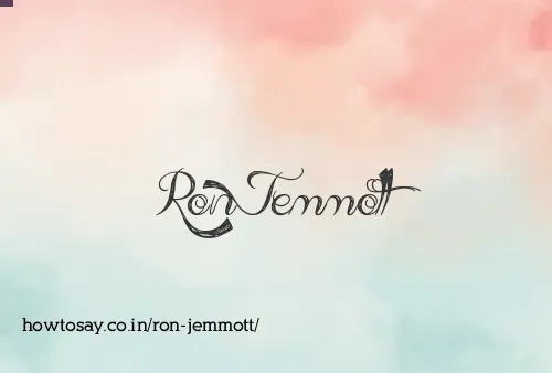Ron Jemmott
