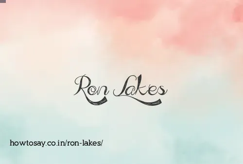 Ron Lakes