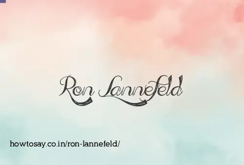 Ron Lannefeld