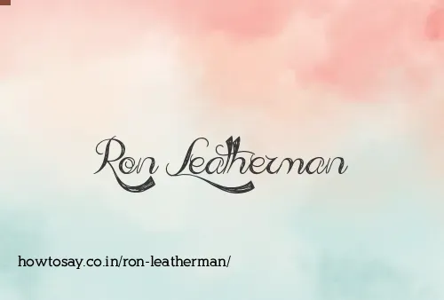 Ron Leatherman