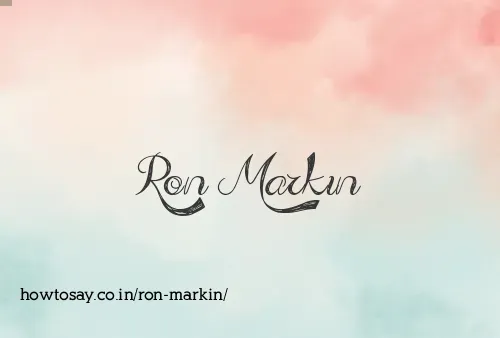 Ron Markin