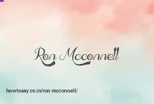 Ron Mcconnell