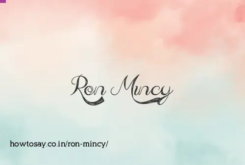 Ron Mincy