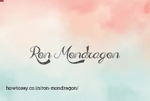 Ron Mondragon