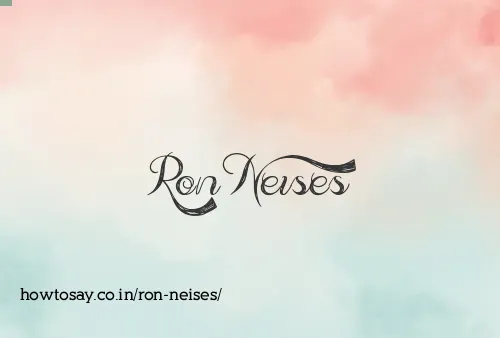 Ron Neises