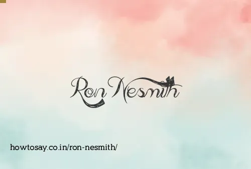 Ron Nesmith