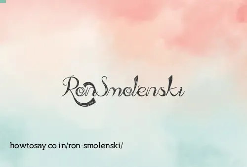 Ron Smolenski