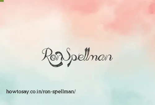 Ron Spellman