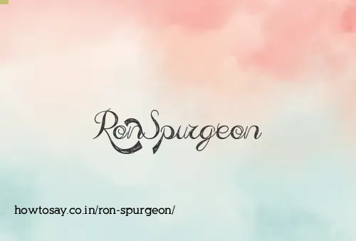 Ron Spurgeon