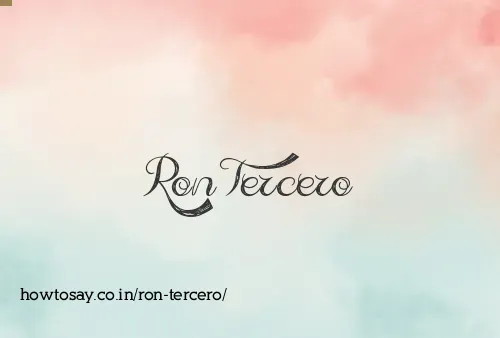 Ron Tercero