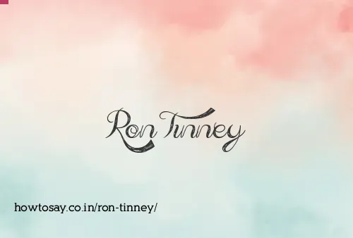 Ron Tinney