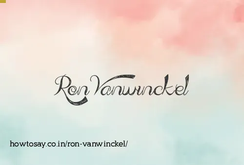 Ron Vanwinckel