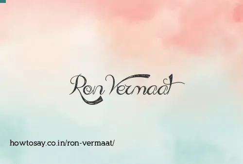 Ron Vermaat