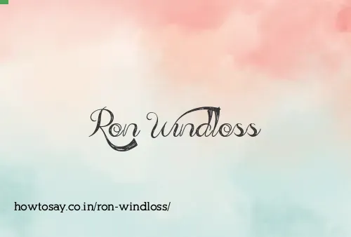 Ron Windloss