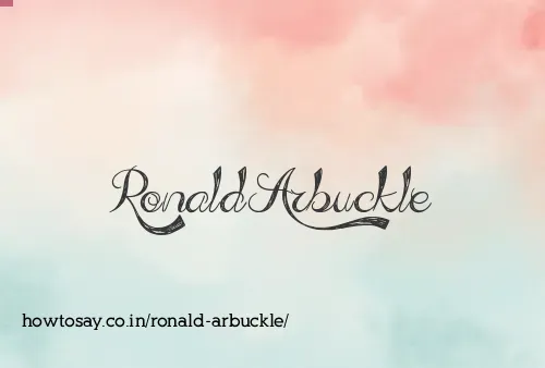 Ronald Arbuckle