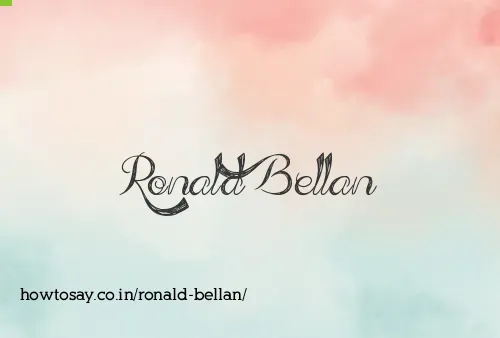 Ronald Bellan