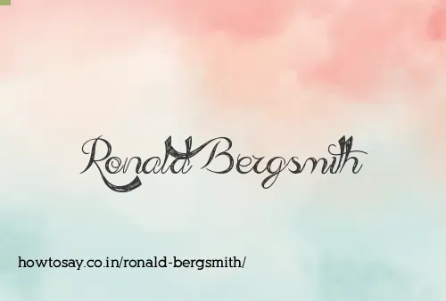 Ronald Bergsmith