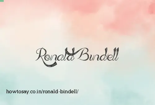 Ronald Bindell