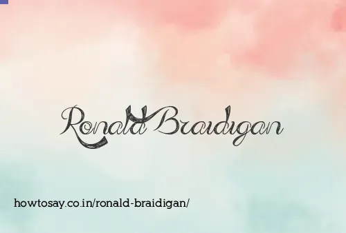 Ronald Braidigan