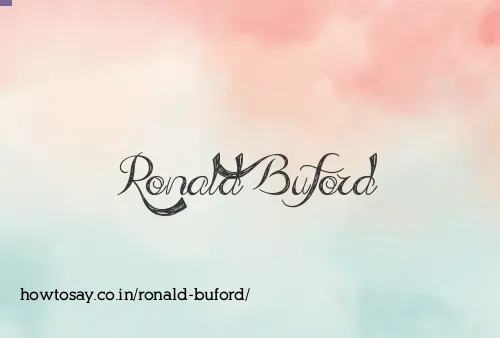 Ronald Buford