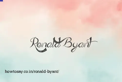 Ronald Byant
