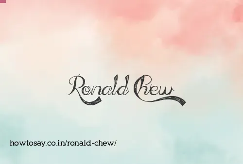 Ronald Chew