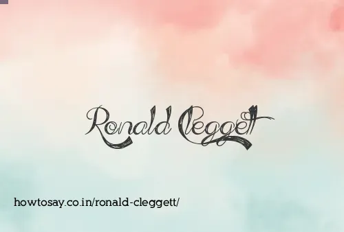 Ronald Cleggett