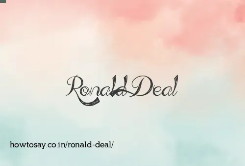 Ronald Deal