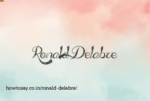 Ronald Delabre